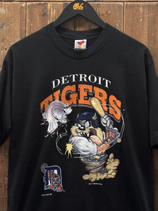 Detroit Tigers Vintage 1996 Taz Tee Black ABC Vintage 