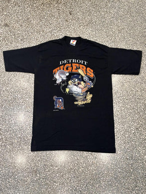 Detroit Tigers Vintage 1996 Taz Tee Black ABC Vintage 