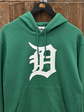 Load image into Gallery viewer, Detroit Tigers Vintage 2000s D Logo Majestic Hoodie Green ABC Vintage 