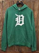 Load image into Gallery viewer, Detroit Tigers Vintage 2000s D Logo Majestic Hoodie Green ABC Vintage 