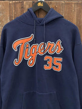 Load image into Gallery viewer, Detroit Tigers Vintage 2000s Justin Verlander Hoodie Faded Navy ABC Vintage 