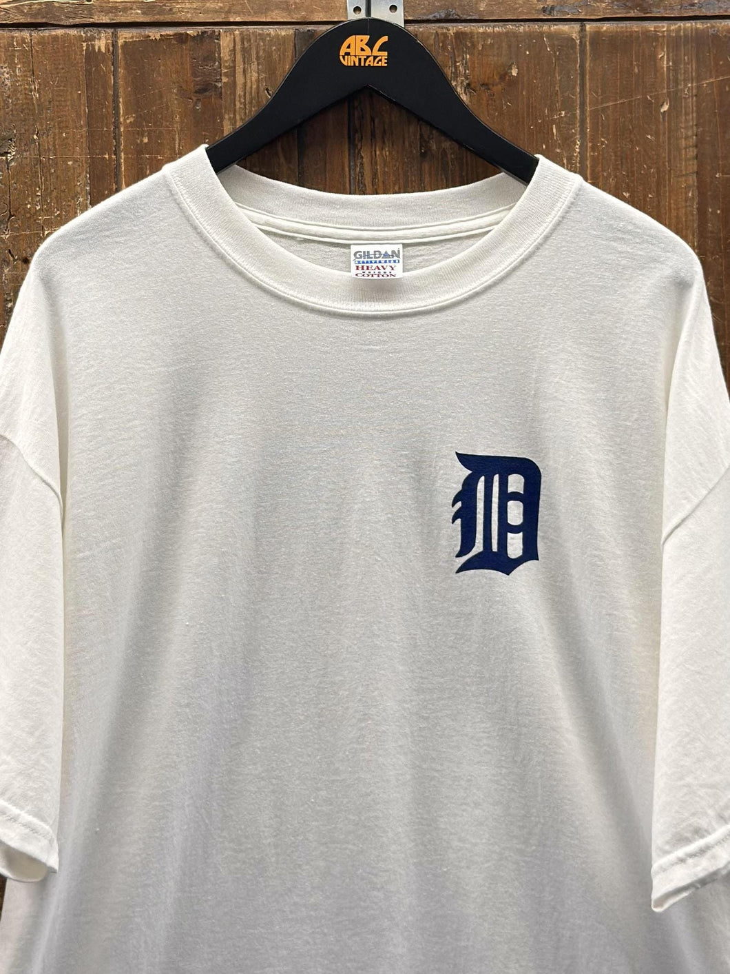 Detroit Tigers Vintage 2006 Beer Tee White ABC Vintage 