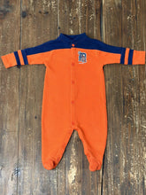 Load image into Gallery viewer, Detroit Tigers Vintage 2008 Baby Onesie Orange Navy ABC Vintage 