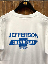 Load image into Gallery viewer, Detroit Tigers Vintage 80s Chevy Metro Detroit Dealers Tee White ABC Vintage 