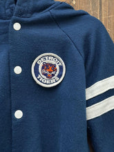 Load image into Gallery viewer, Detroit Tigers Vintage 80s Youth Button Up Hoodie Navy ABC Vintage 