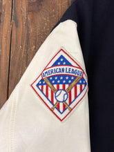 Load image into Gallery viewer, Detroit Tigers Vintage 90s Chalk Line Wool Leather Varsity Jacket Black Cream ABC Vintage 