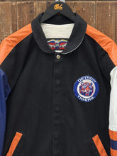 Load image into Gallery viewer, Detroit Tigers Vintage 90s Circle Tiger Patch Jeff Hamilton Jacket ABC Vintage 