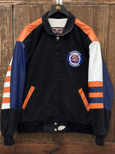Load image into Gallery viewer, Detroit Tigers Vintage 90s Circle Tiger Patch Jeff Hamilton Jacket ABC Vintage 