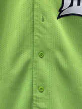 Load image into Gallery viewer, Detroit Tigers Vintage 90s D Logo Majestic Baseball Jersey Lime Green ABC Vintage 
