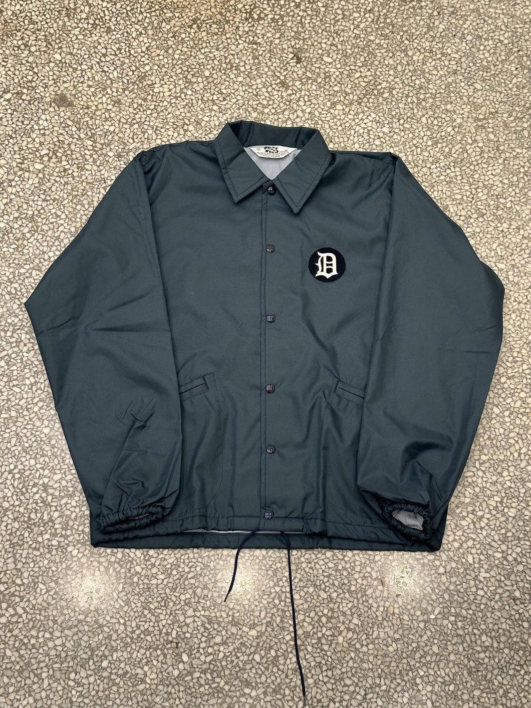 Detroit Tigers Vintage 90s D Patch Windbreaker Coach Jacket ABC Vintage 