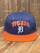 Load image into Gallery viewer, Detroit Tigers Vintage 90s Drew Pearson Snapback Navy Orange ABC Vintage 