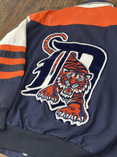 Load image into Gallery viewer, Detroit Tigers Vintage 90s Jeff Hamilton Varsity Jacket Navy Orange ABC Vintage 