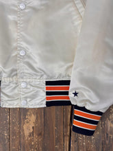 Load image into Gallery viewer, Detroit Tigers Vintage 90s John Starter Satin Bomber Jacket Cream ABC Vintage 