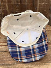 Load image into Gallery viewer, Detroit Tigers Vintage 90s Plaid Brim Snapback Cream ABC Vintage 
