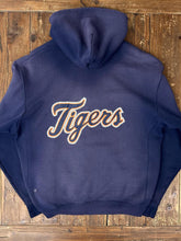Load image into Gallery viewer, Detroit Tigers Vintage 90s Russell Zip Up Hoodie Navy ABC Vintage 