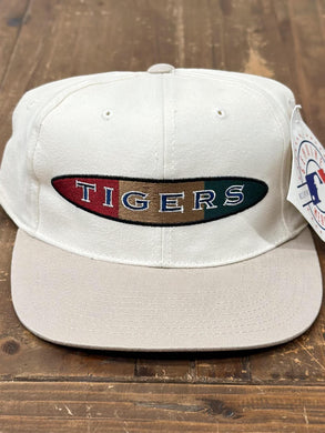 Detroit Tigers Vintage 90s Snapback Cream Tan ABC Vintage 