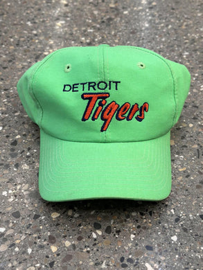 Detroit Tigers Vintage 90s Snapback Mean Green ABC Vintage 