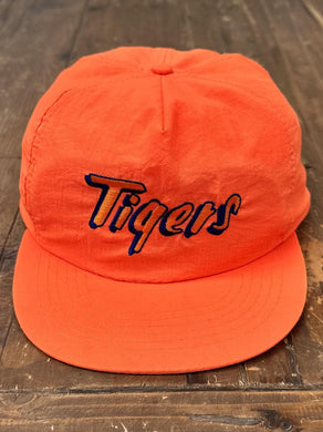 Detroit Tigers Vintage 90s Snapback Neon Orange ABC Vintage 