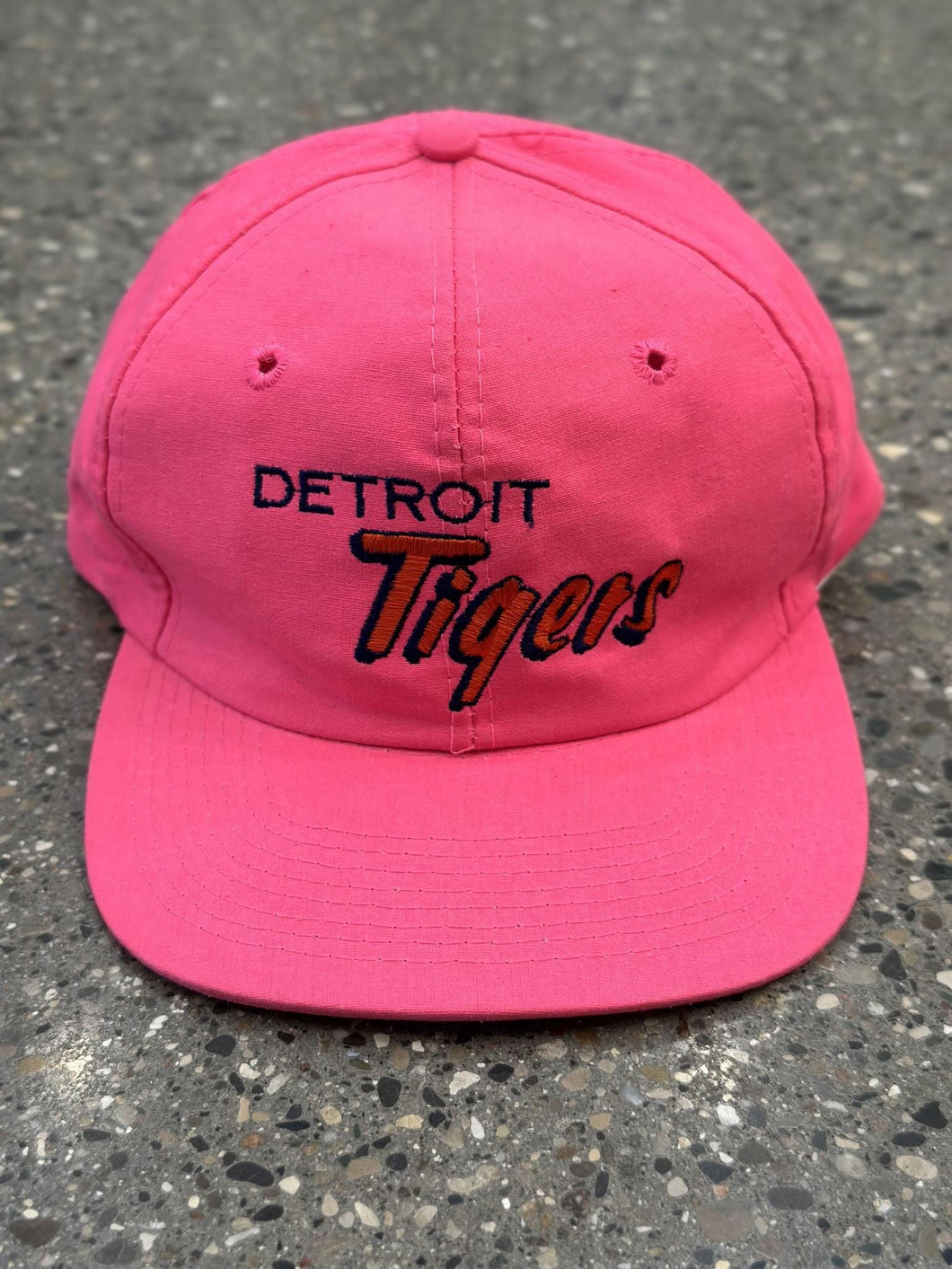 Detroit Tigers Vintage 90s Snapback Pink ABC Vintage 