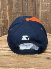 Load image into Gallery viewer, Detroit Tigers Vintage 90s Tri Power Starter Snapback Navy Orange ABC Vintage 