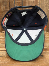 Load image into Gallery viewer, Detroit Tigers Vintage 90s Tri Power Starter Snapback Navy Orange ABC Vintage 