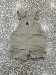 Detroit Tigers Vintage 90s Youth Overall Tan ABC Vintage 