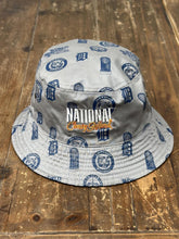 Load image into Gallery viewer, Detroit Tigers Vintage National Coney Island Reversible Bucket Hat Navy Grey ABC Vintage 