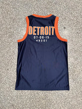 Load image into Gallery viewer, Detroit Tigers Vintage Rolling Stones Basketball Jersey ABC Vintage 