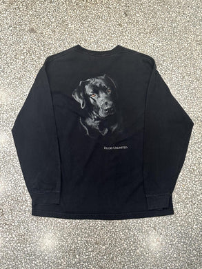 Ducks Unlimited Vintage 90s L/S Tee Black ABC Vintage 
