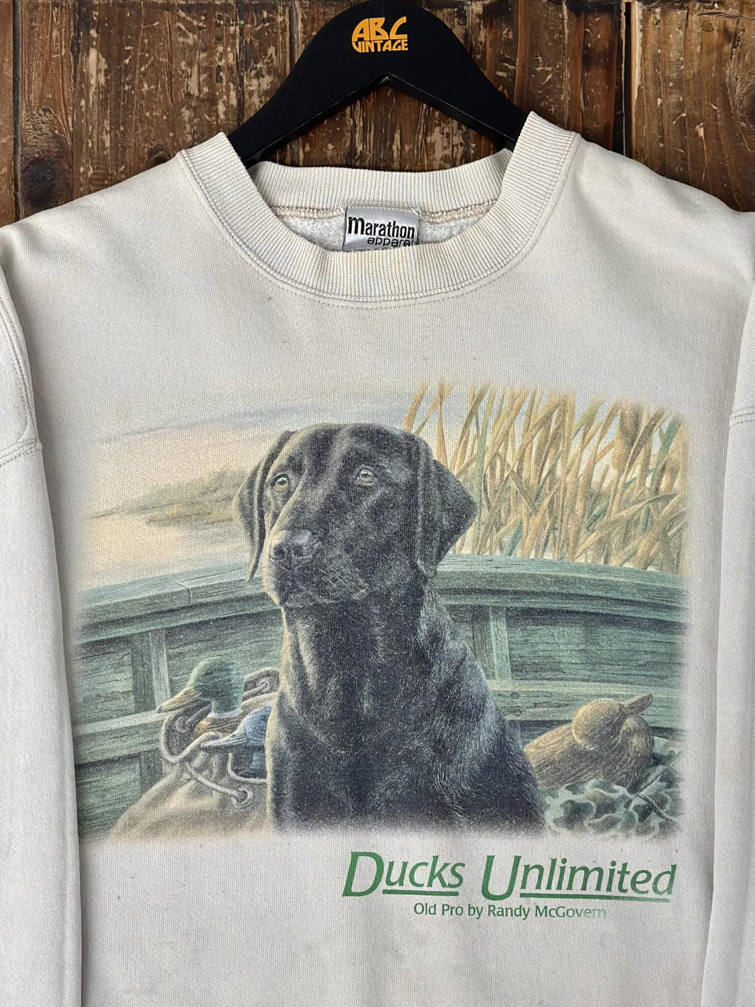 Ducks Unlimited Vintage 90s Old Pro By Randy McGovern Crewneck ABC Vintage 