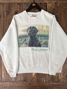 Ducks Unlimited Vintage 90s Old Pro By Randy McGovern Crewneck ABC Vintage 