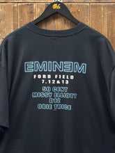 Load image into Gallery viewer, Eminem Vintage 2003 Ford Field Rap Tee Black ABC Vintage 