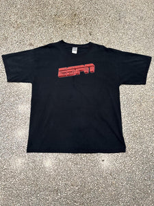 ESPN Vintage 90s Faded Black ABC Vintage 