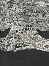 Load image into Gallery viewer, Family Tree of Rock &amp; Roll Vintage 1989 Tee Faded Black ABC Vintage 