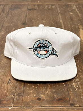 Florida Marlins Vintage 90s Snapback White Green Underbrim ABC Vintage 