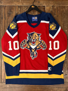 Florida Panthers Pavel Bure Vintage 90s Starter Hockey Jersey ABC Vintage 