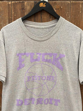 Load image into Gallery viewer, Fuck Pistons We Will Repeat Lakers Vintage 1988 Tee Paper Thin Grey ABC Vintage 