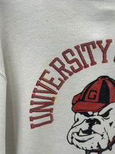 Load image into Gallery viewer, Georgia Bulldogs Vintage 90s Russell Hoodie White ABC Vintage 