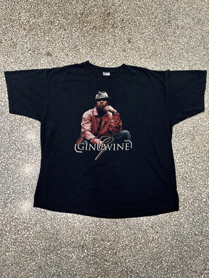 Ginuwine Vintage 2006 Back II Da Basics Tour Tee Black ABC Vintage 