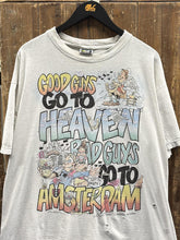 Load image into Gallery viewer, Good Guys Bad Guys Vintage 90s Paper Thin Tee Grey ABC Vintage 