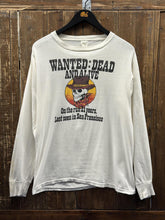 Load image into Gallery viewer, Grateful Dead Vintage 1986 Wanted: Dead And Alive L/S Tee Cream White ABC Vintage 