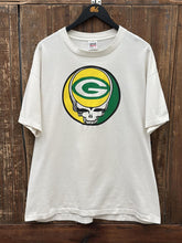 Load image into Gallery viewer, Grateful Dead Vintage 90s Green Bay Packers Tee Aged White ABC Vintage 