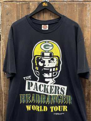 Green Bay Packers Vintage 1994 Head Banger World Tour ABC Vintage 