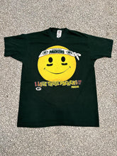 Load image into Gallery viewer, Green Bay Packers Vintage 1996 Emoji I Love Those Packers Cliff Engle Tee Green ABC Vintage 