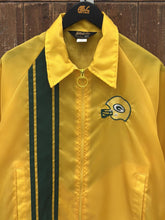 Load image into Gallery viewer, Green Bay Packers Vintage 80s Swingster Track Jacket Yellow ABC Vintage 