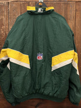 Load image into Gallery viewer, Green Bay Packers Vintage 90s Pro Line Starter Jacket Green ABC Vintage 