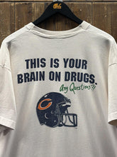 Load image into Gallery viewer, Green Bay Packers VS Chicago Bears Vintage 90s This Is Your Brain ABC Vintage 