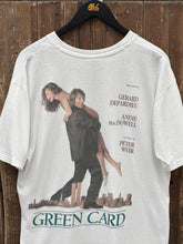 Load image into Gallery viewer, Green Card Movie Vintage 90s Promo Tee White ABC Vintage 