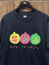 Load image into Gallery viewer, Happy Halloween Vintage 90s Tee Black ABC Vintage 