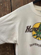Load image into Gallery viewer, Hard Hash Cafe Traverse City Vintage 80s Tee Aged Cream ABC Vintage 